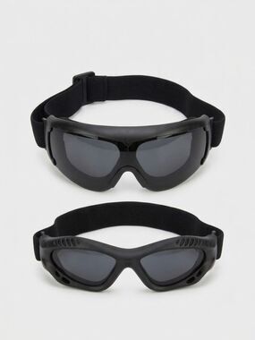 Seadoo - Men's Black Sport Goggles - 2 Pack Performance Set